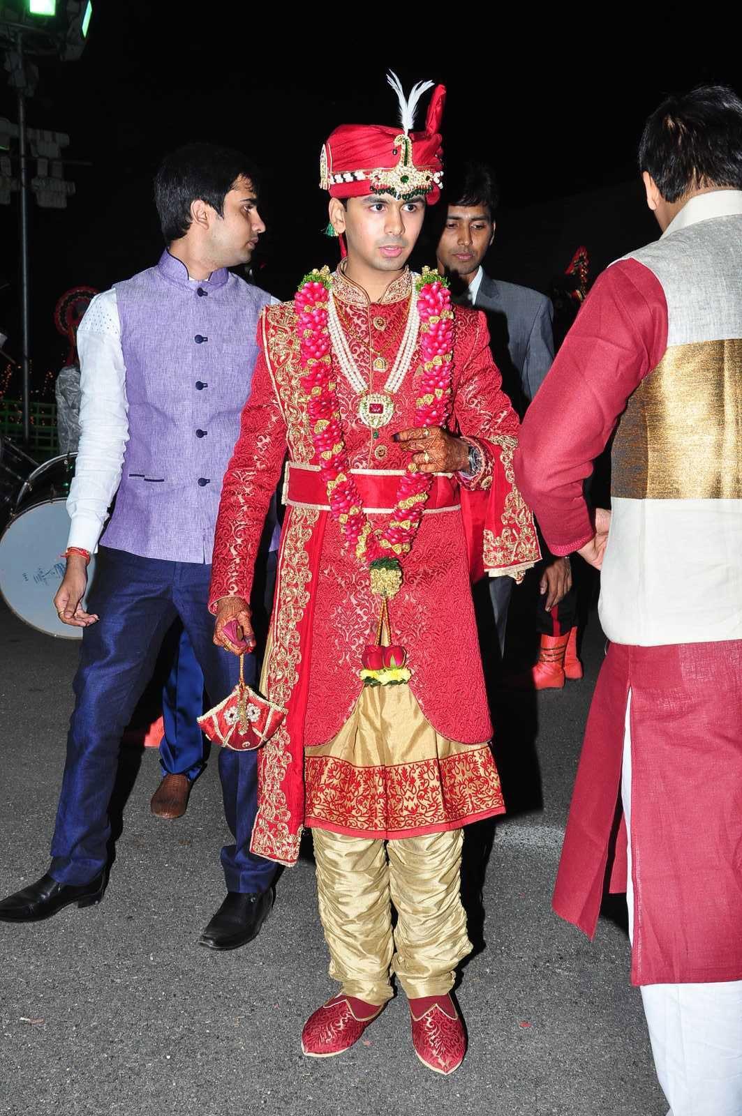 Celebrities At Thrupti And Ankit  Wedding Reception Photos