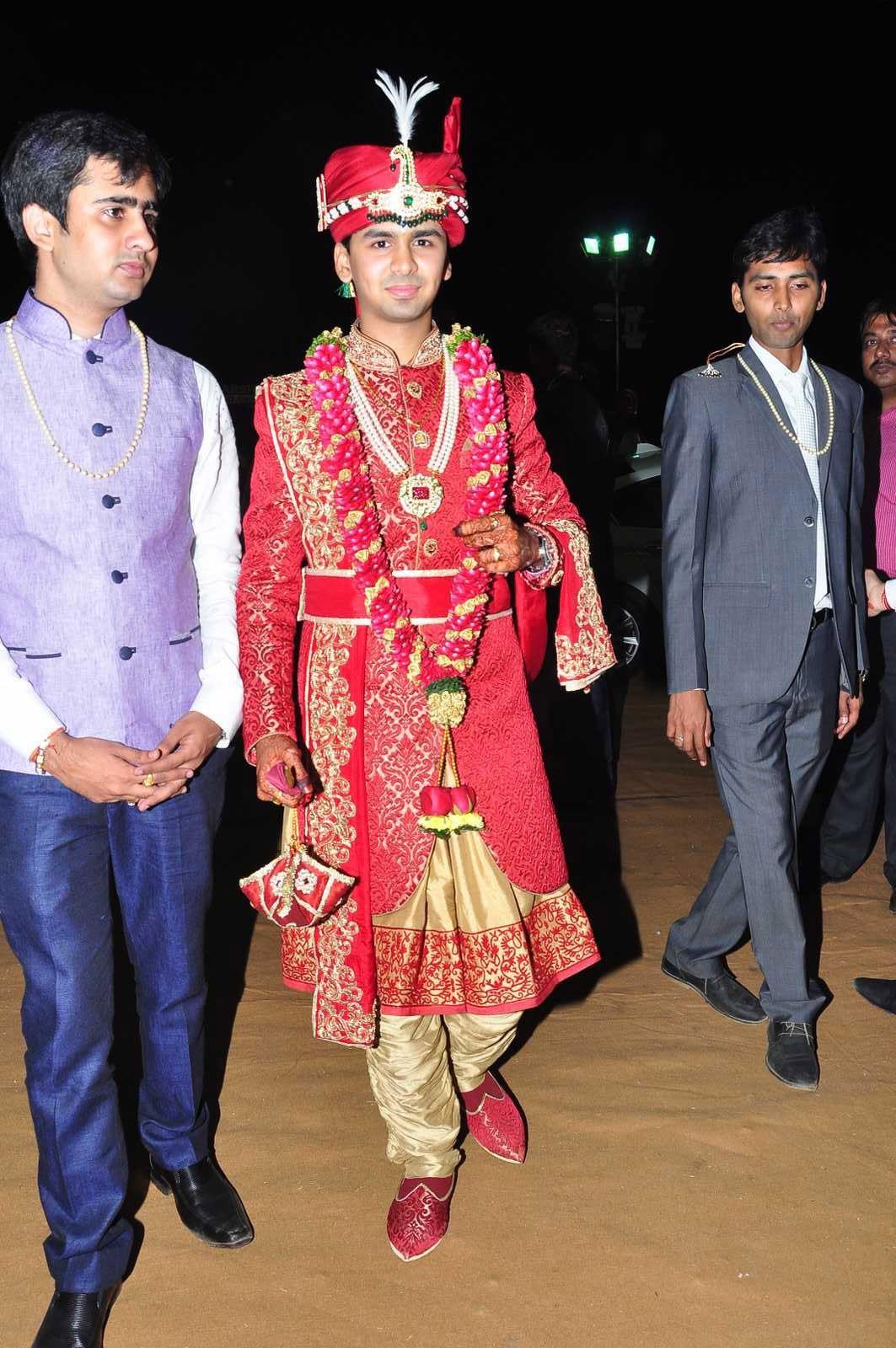 Celebrities At Thrupti And Ankit  Wedding Reception Photos