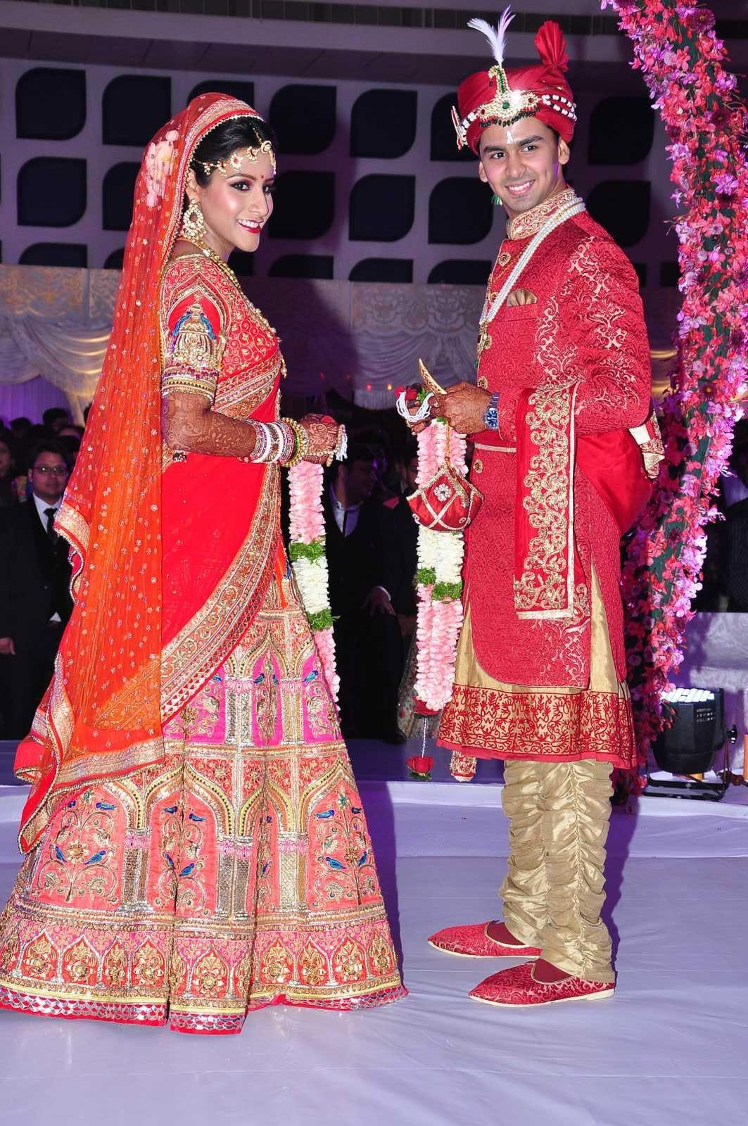 Celebrities At Thrupti And Ankit  Wedding Reception Photos