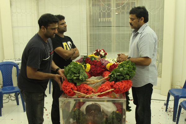 Celebrities Paid homage to DSP father Photos