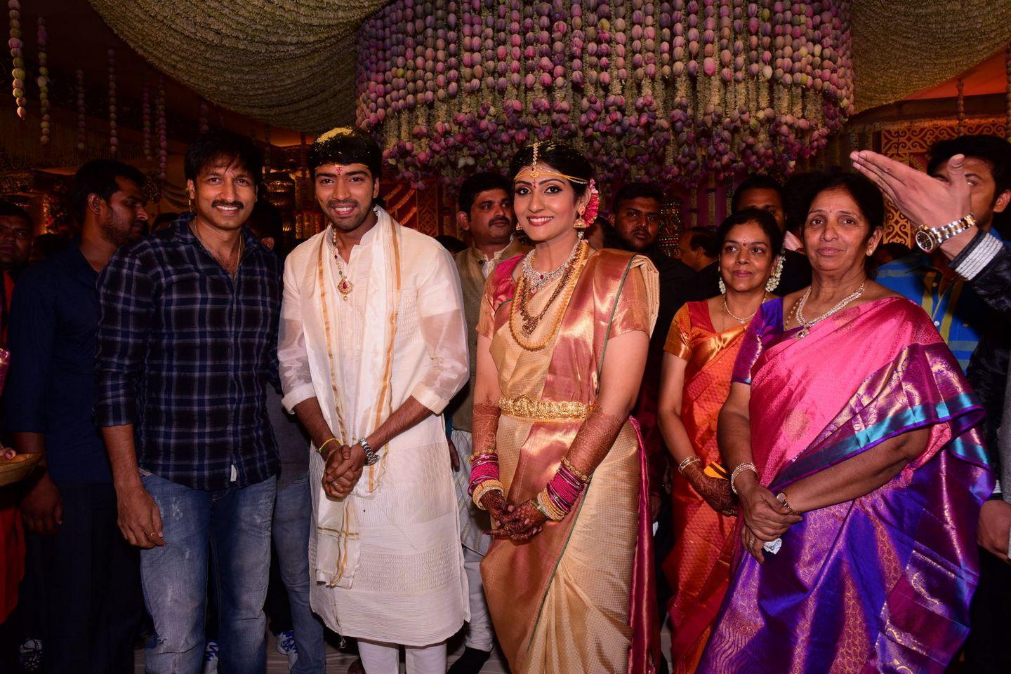 Celebs at Allari Naresh and Virupa Wedding Photos