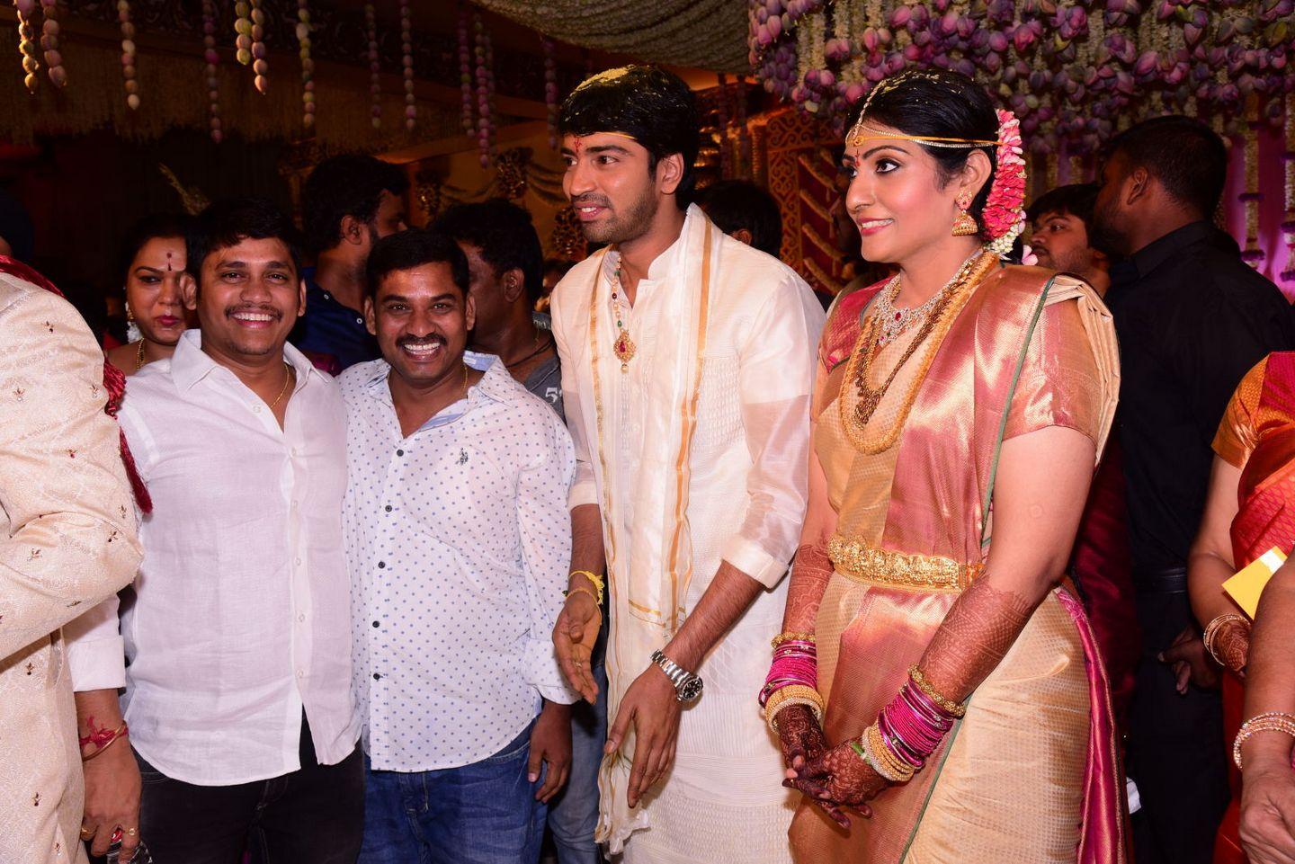 Celebs at Allari Naresh and Virupa Wedding Photos