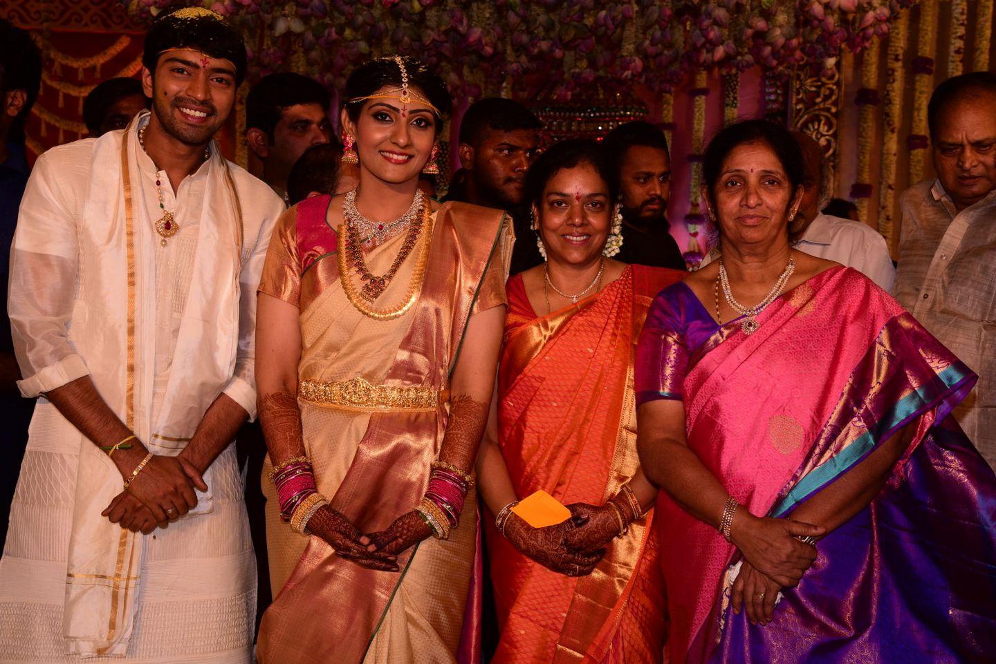 Celebs at Allari Naresh and Virupa Wedding Photos