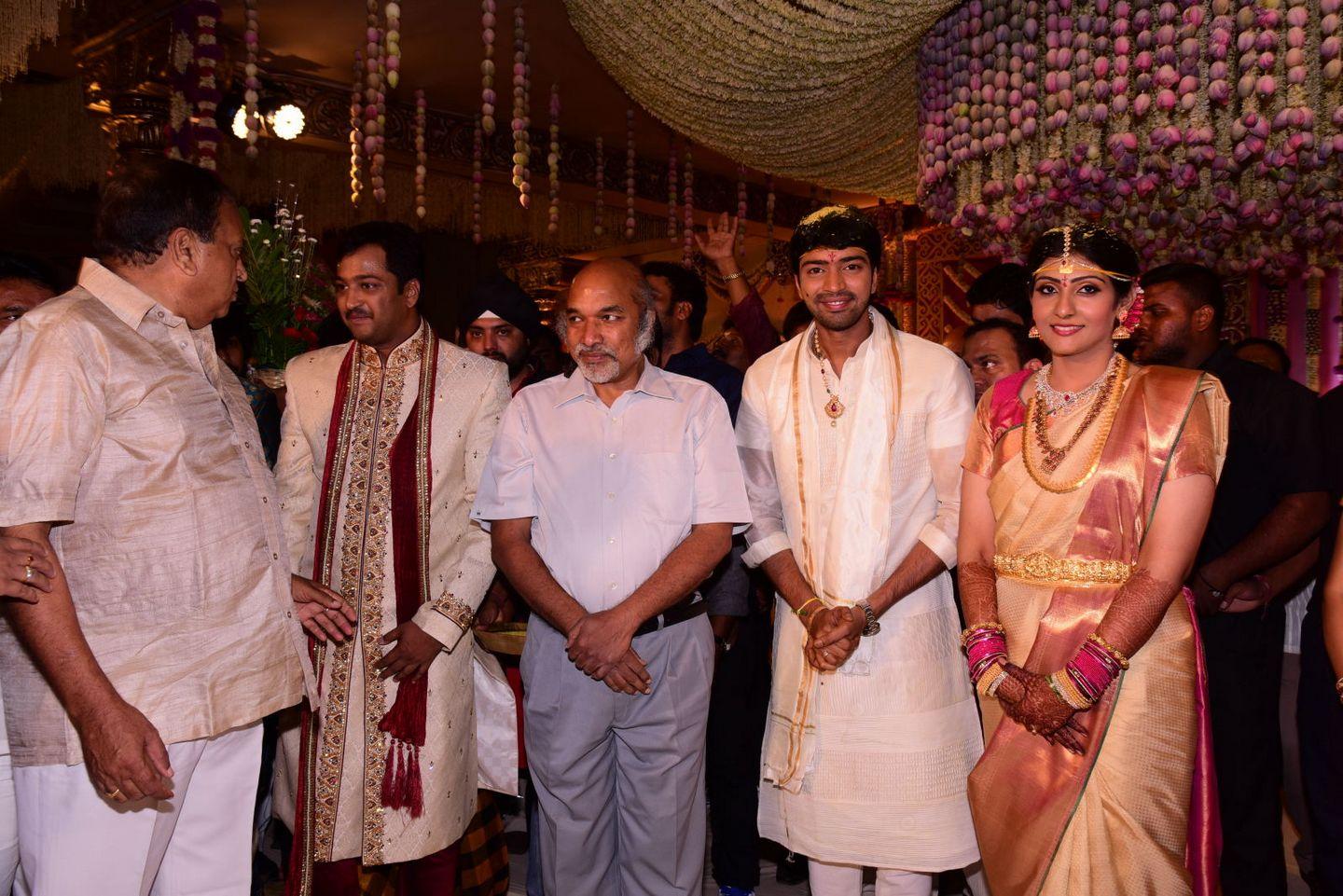 Celebs at Allari Naresh and Virupa Wedding Photos
