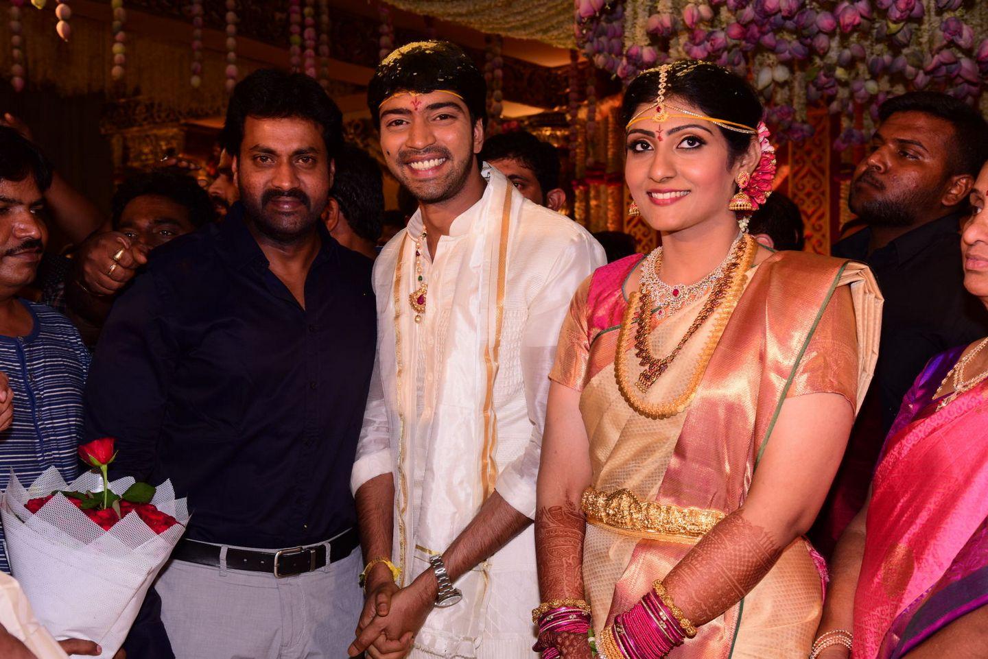 Celebs at Allari Naresh and Virupa Wedding Photos