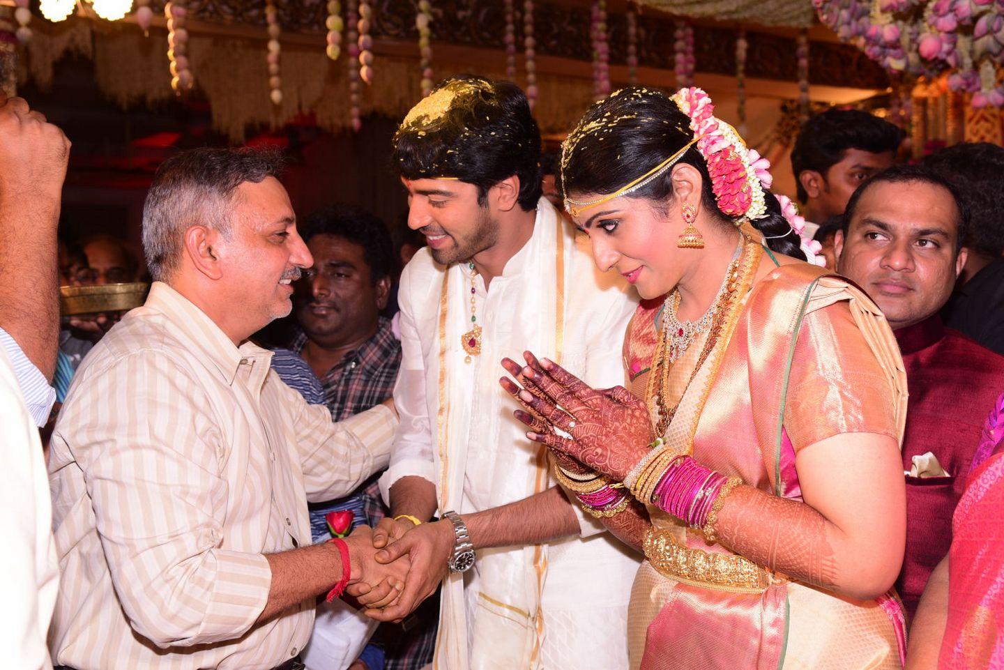Celebs at Allari Naresh and Virupa Wedding Photos