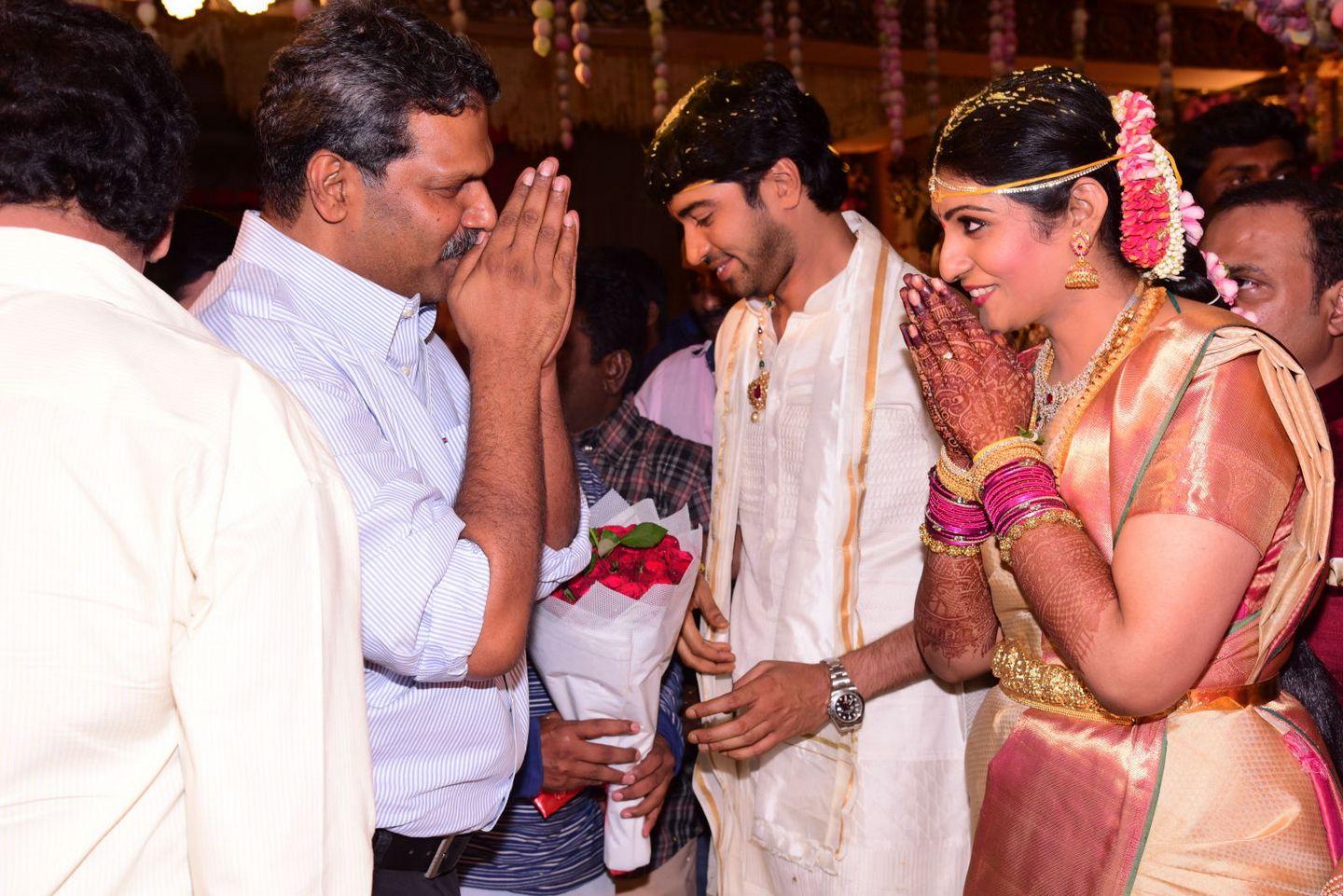 Celebs at Allari Naresh and Virupa Wedding Photos