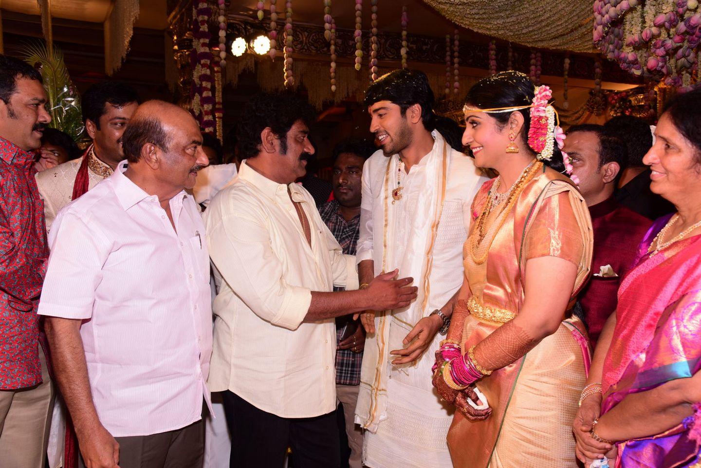 Celebs at Allari Naresh and Virupa Wedding Photos