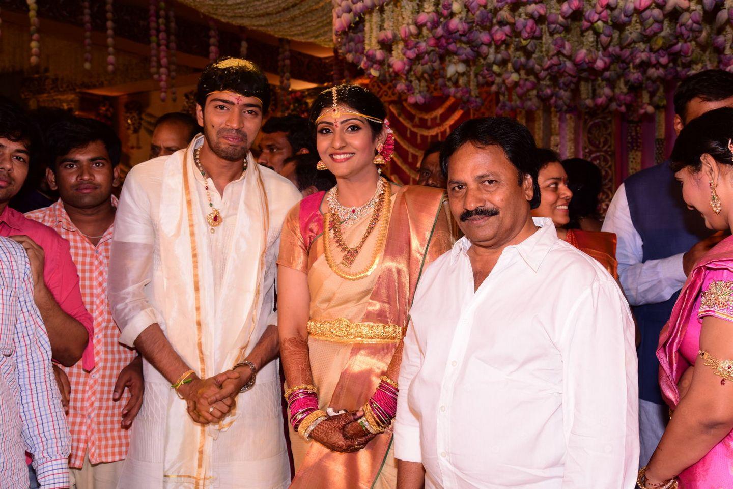 Celebs at Allari Naresh and Virupa Wedding Photos