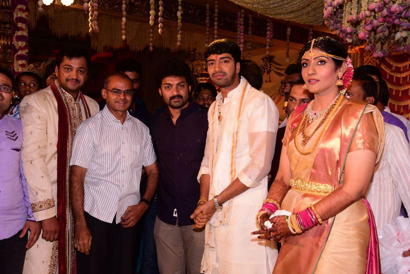 Celebs at Allari Naresh and Virupa Wedding Photos