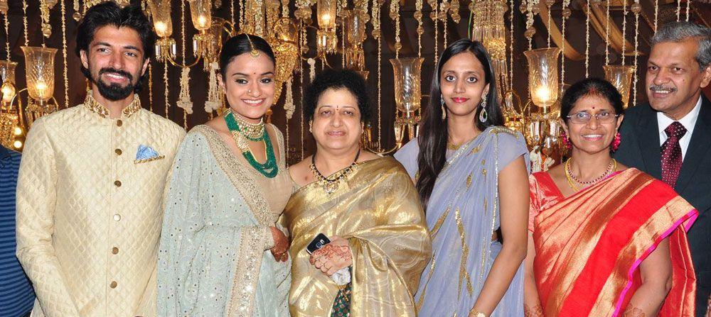 Celebs At Aswini Dutt Daughter Priyanka Dutt And Nag Ashwin Marriage Reception Photos