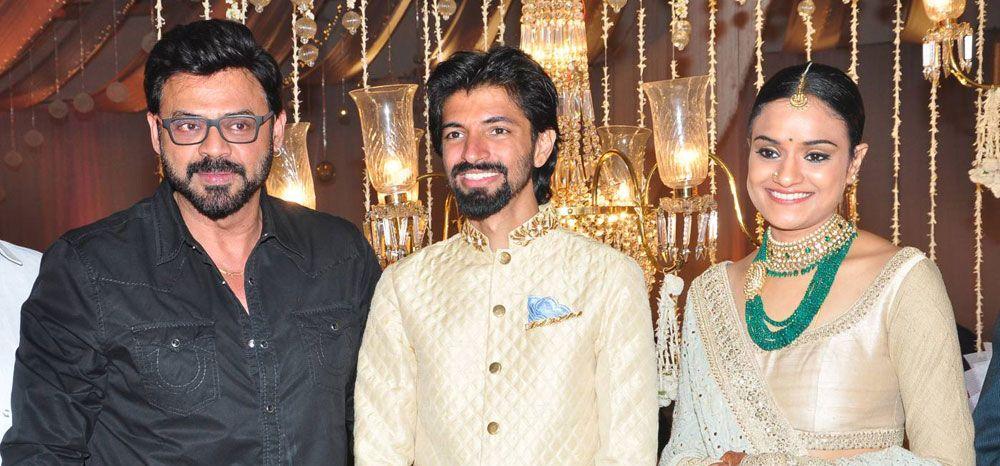 Celebs At Aswini Dutt Daughter Priyanka Dutt And Nag Ashwin Marriage Reception Photos