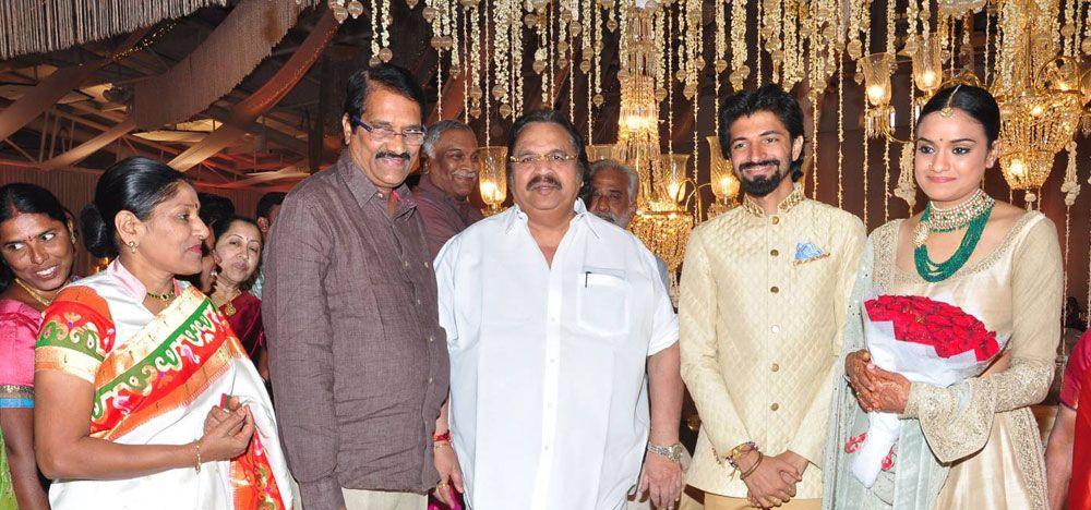 Celebs At Aswini Dutt Daughter Priyanka Dutt And Nag Ashwin Marriage Reception Photos