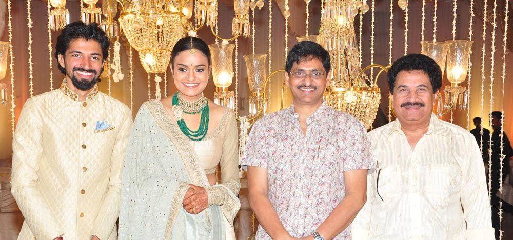 Celebs At Aswini Dutt Daughter Priyanka Dutt And Nag Ashwin Marriage Reception Photos