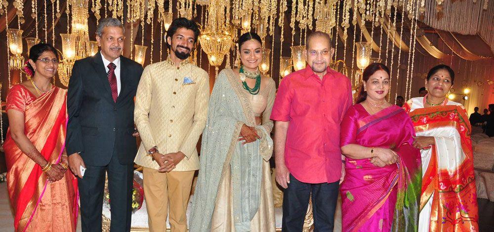 Celebs At Aswini Dutt Daughter Priyanka Dutt And Nag Ashwin Marriage Reception Photos