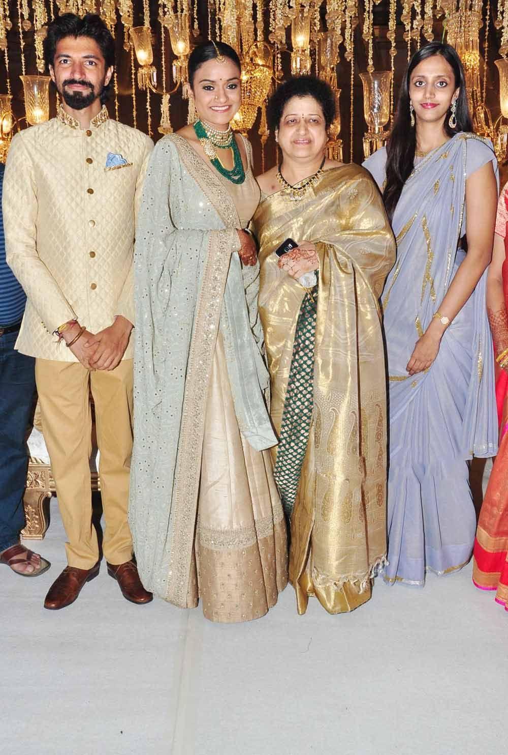 Celebs At Aswini Dutt Daughter Priyanka Dutt And Nag Ashwin Marriage Reception Photos