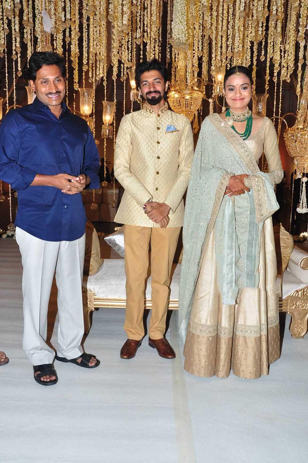 Celebs At Aswini Dutt Daughter Priyanka Dutt And Nag Ashwin Marriage Reception Photos