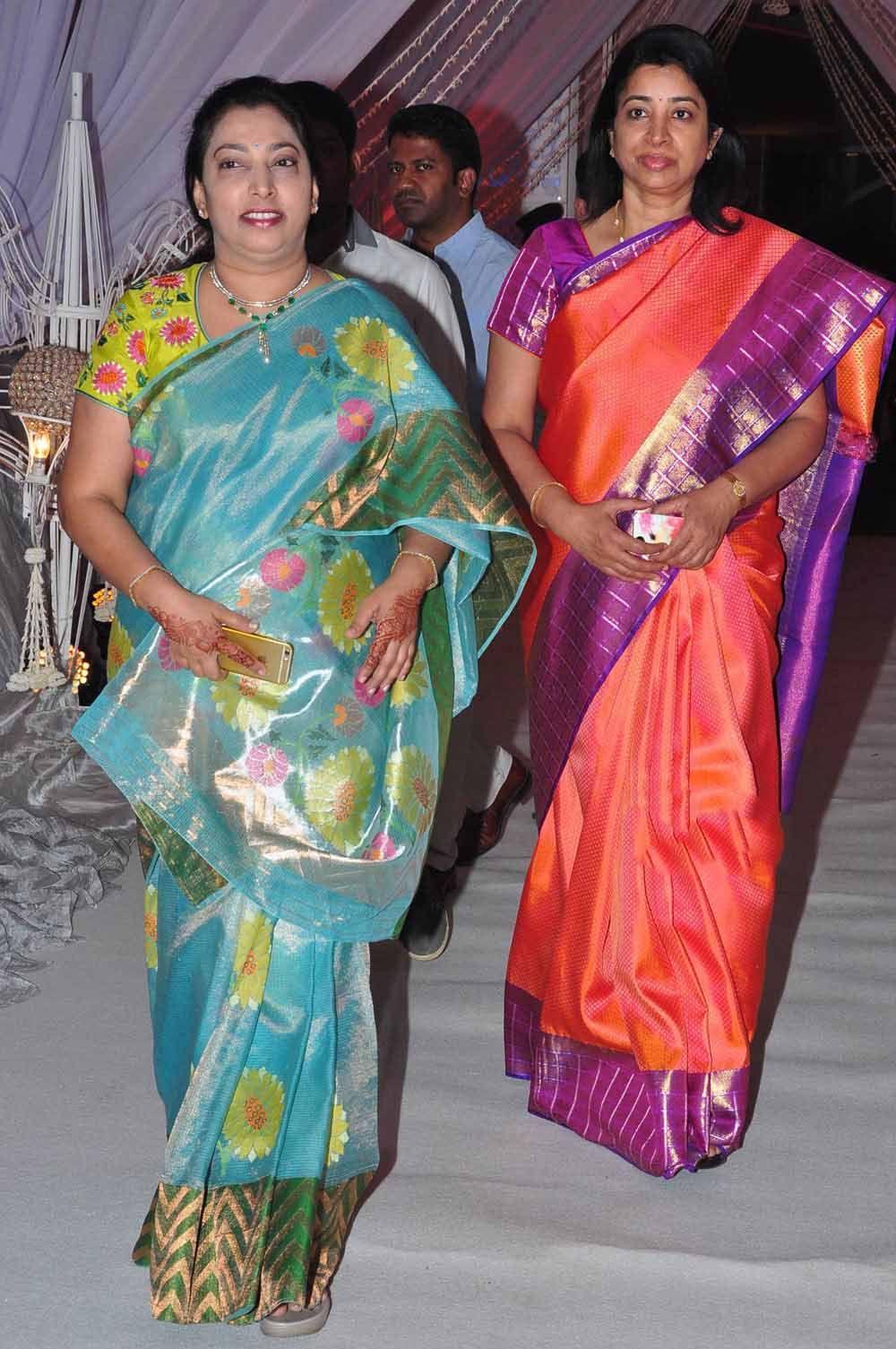 Celebs At Aswini Dutt Daughter Priyanka Dutt And Nag Ashwin Marriage Reception Photos