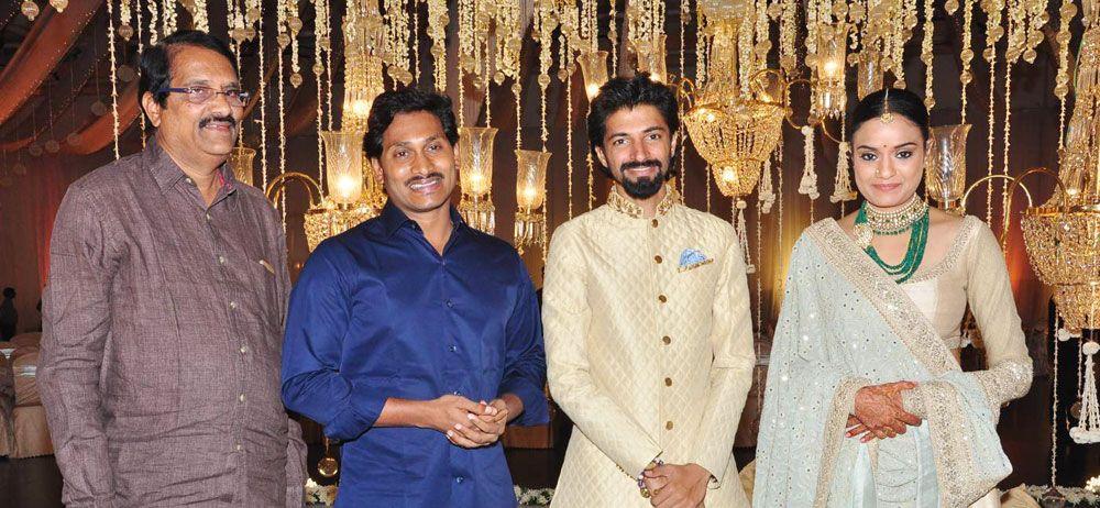 Celebs At Aswini Dutt Daughter Priyanka Dutt And Nag Ashwin Marriage Reception Photos