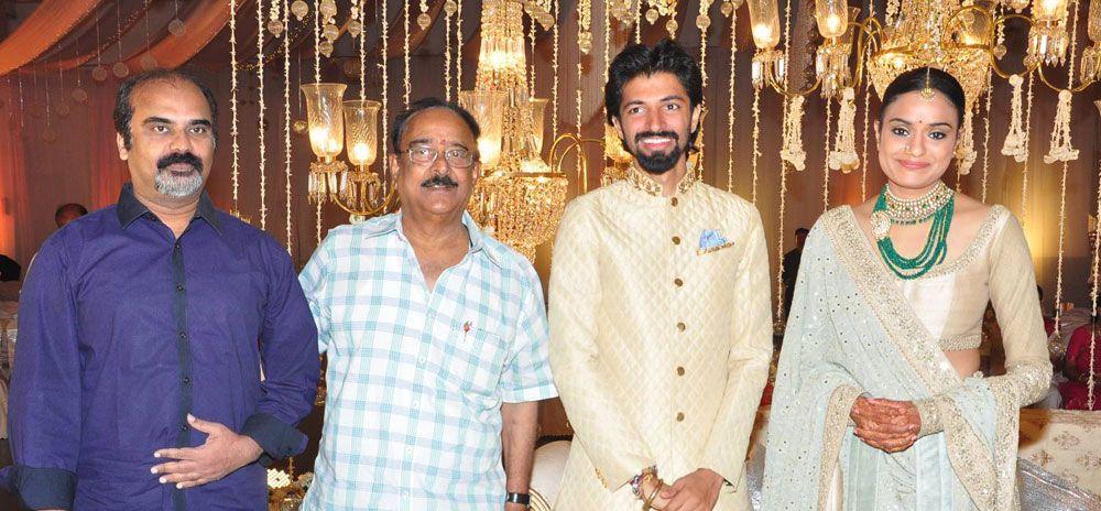 Celebs At Aswini Dutt Daughter Priyanka Dutt And Nag Ashwin Marriage Reception Photos