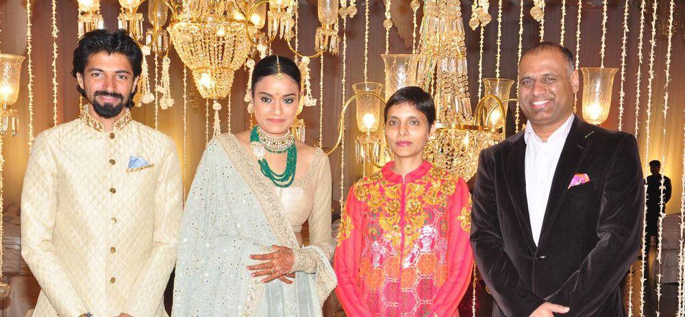 Celebs At Aswini Dutt Daughter Priyanka Dutt And Nag Ashwin Marriage Reception Photos