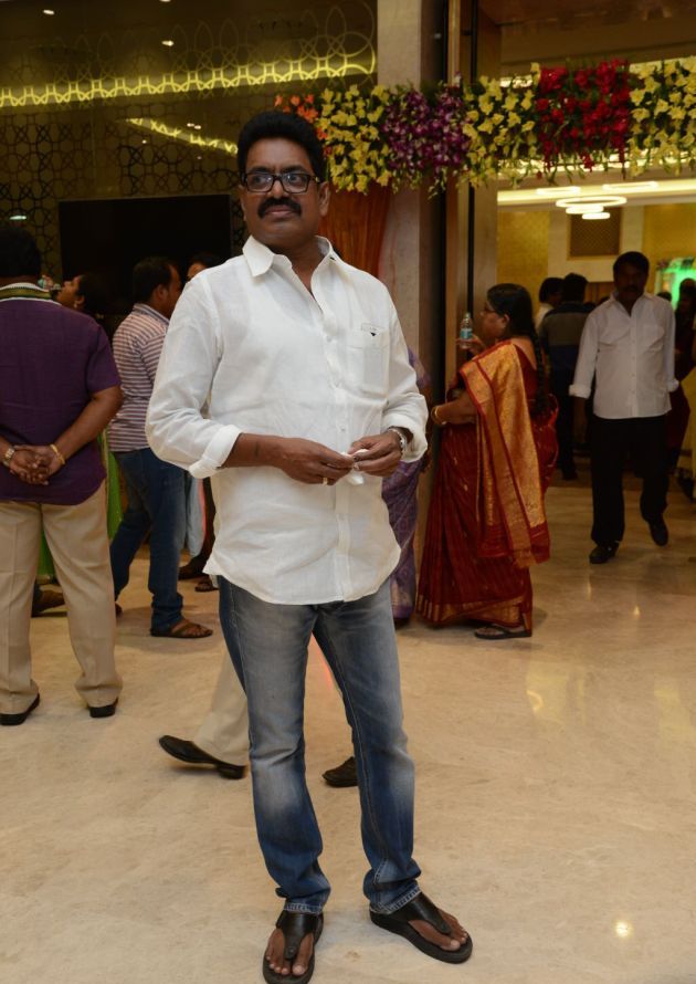 Celebs at Director K Vasu Daughter Wedding Photos