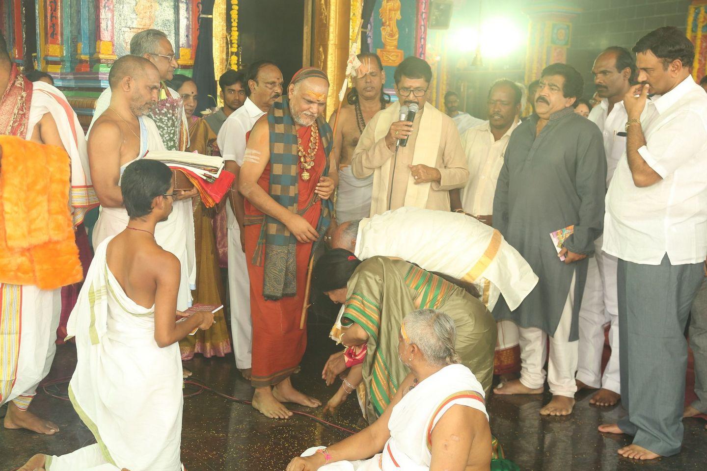 Celebs At Film Nagar Daiva Sannidhanam New Temples Inauguration
