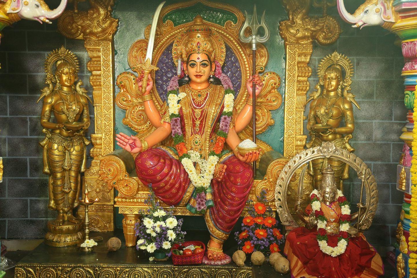 Celebs At Film Nagar Daiva Sannidhanam New Temples Inauguration