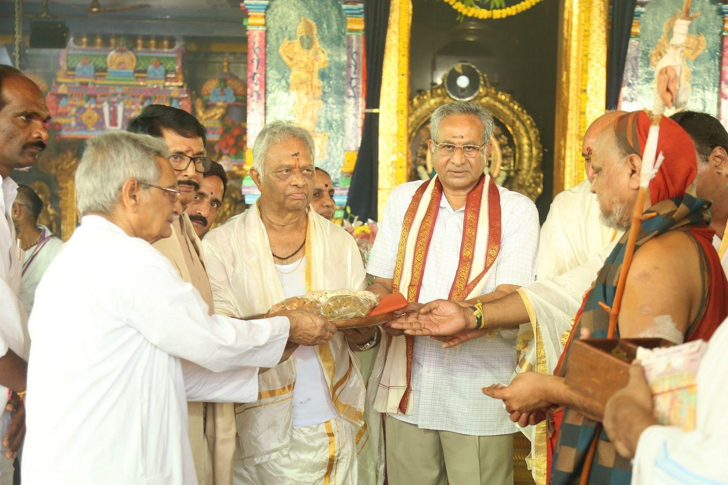 Celebs At Film Nagar Daiva Sannidhanam New Temples Inauguration