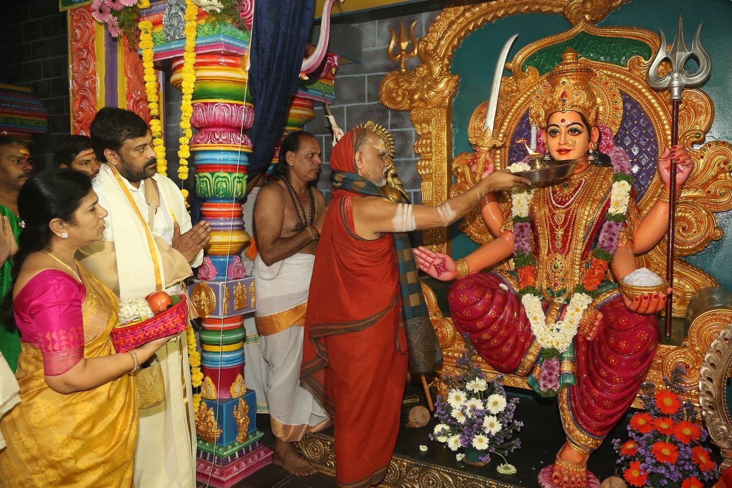 Celebs At Film Nagar Daiva Sannidhanam New Temples Inauguration