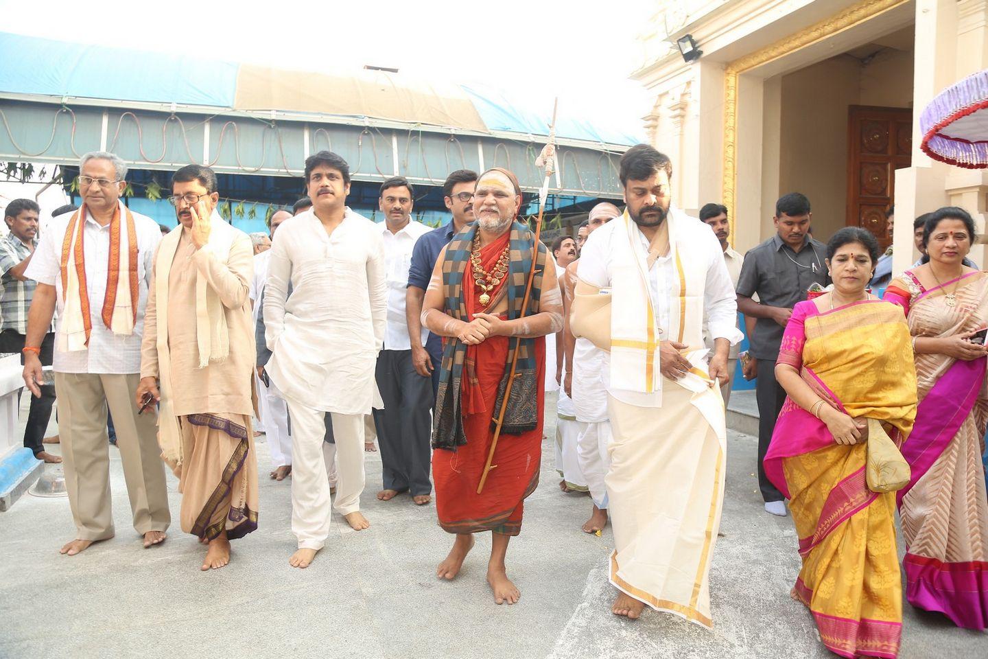 Celebs At Film Nagar Daiva Sannidhanam New Temples Inauguration