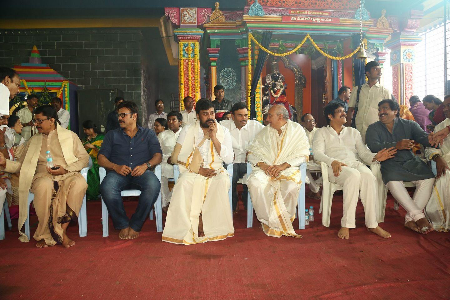 Celebs At Film Nagar Daiva Sannidhanam New Temples Inauguration