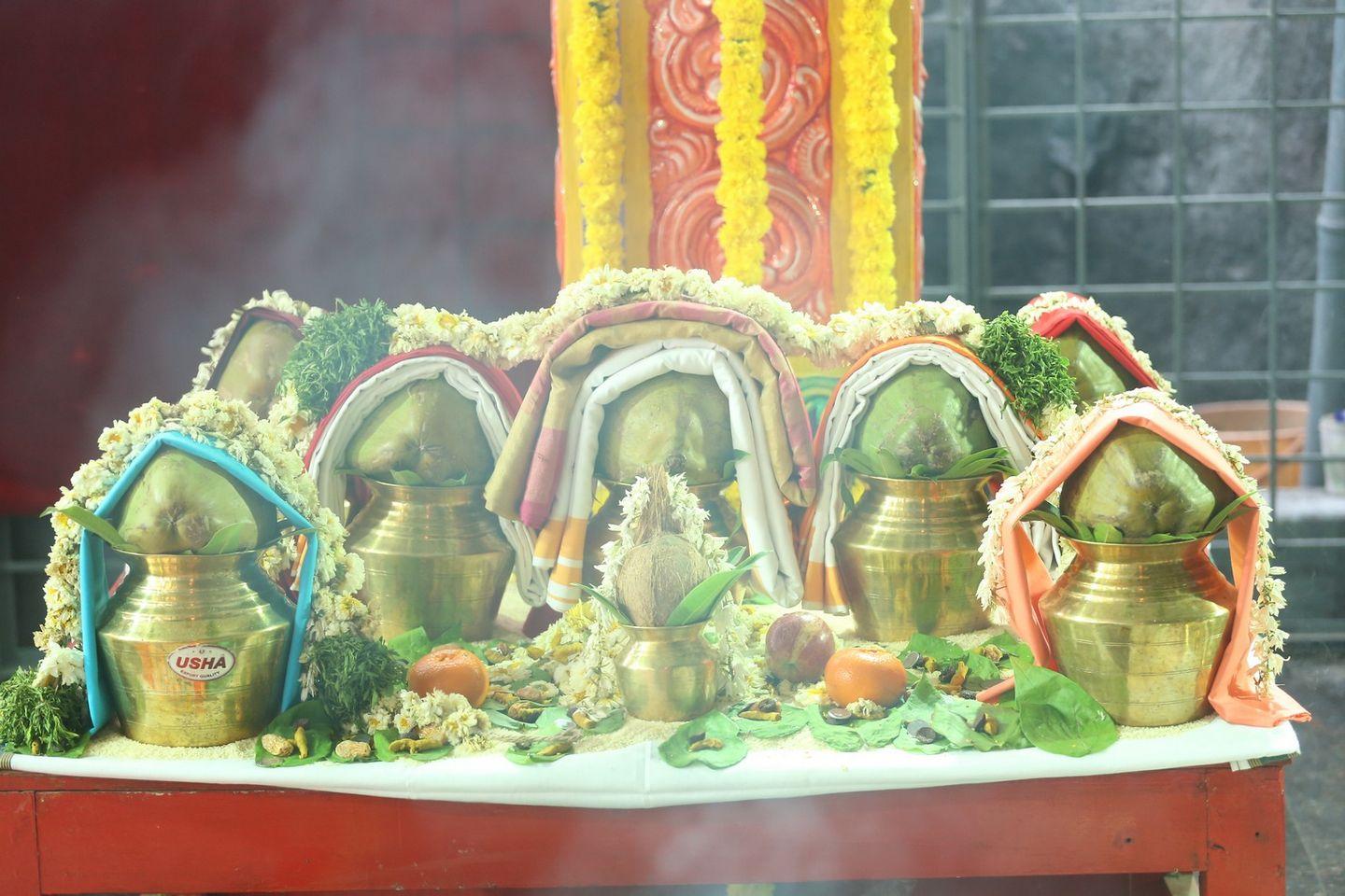 Celebs At Film Nagar Daiva Sannidhanam New Temples Inauguration