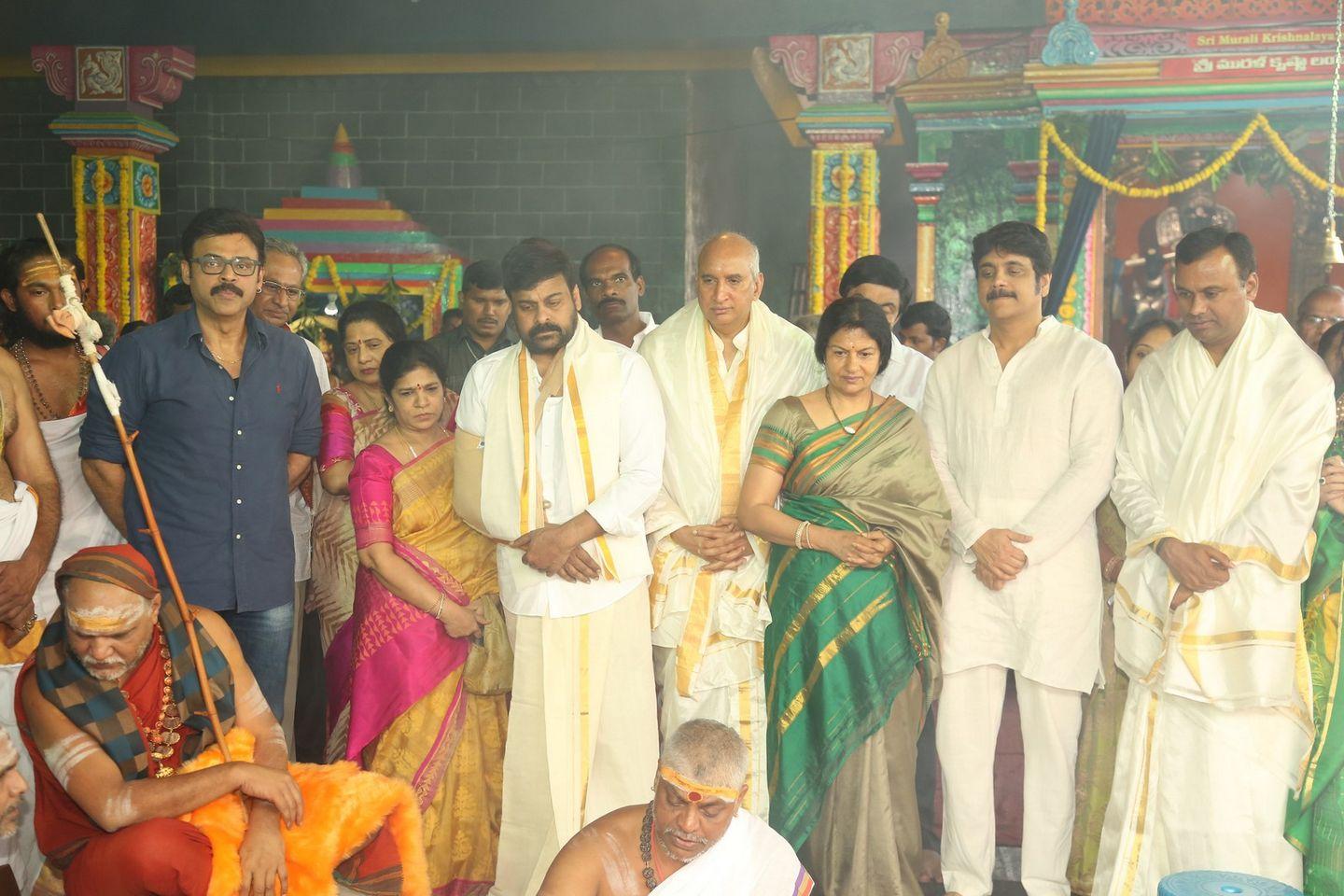 Celebs At Film Nagar Daiva Sannidhanam New Temples Inauguration