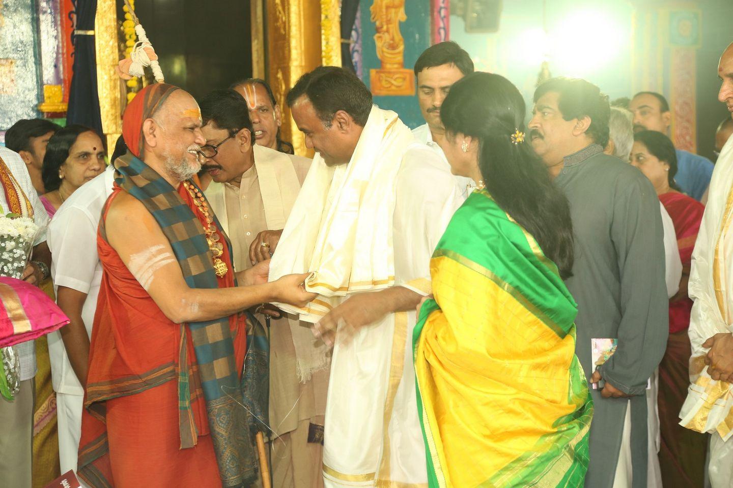 Celebs At Film Nagar Daiva Sannidhanam New Temples Inauguration