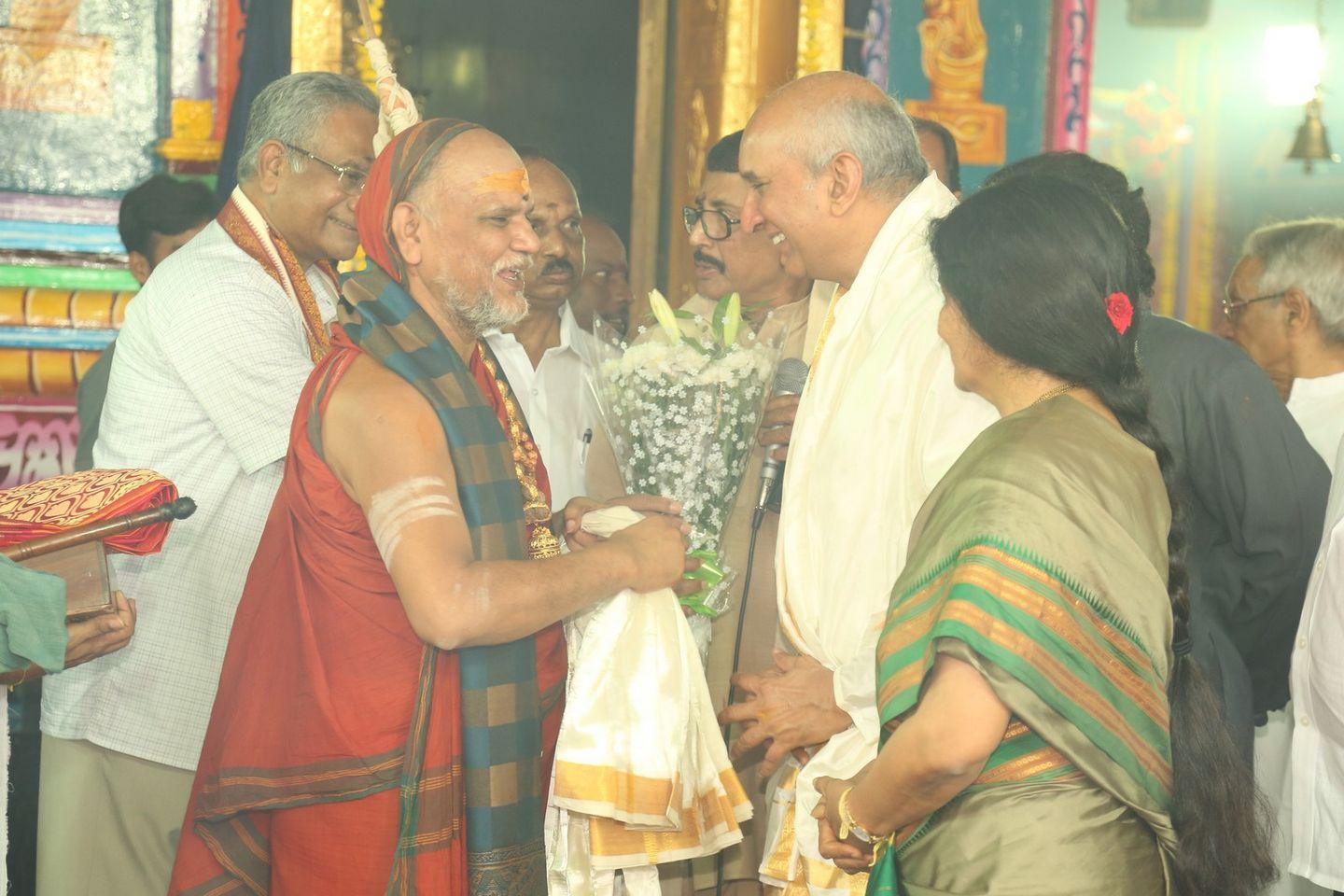 Celebs At Film Nagar Daiva Sannidhanam New Temples Inauguration