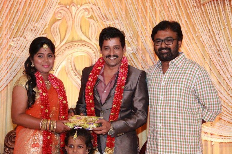 Celebs at Gayathri Devi Wedding Reception Photos