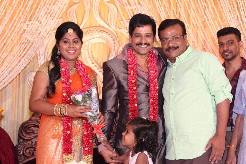 Celebs at Gayathri Devi Wedding Reception Photos