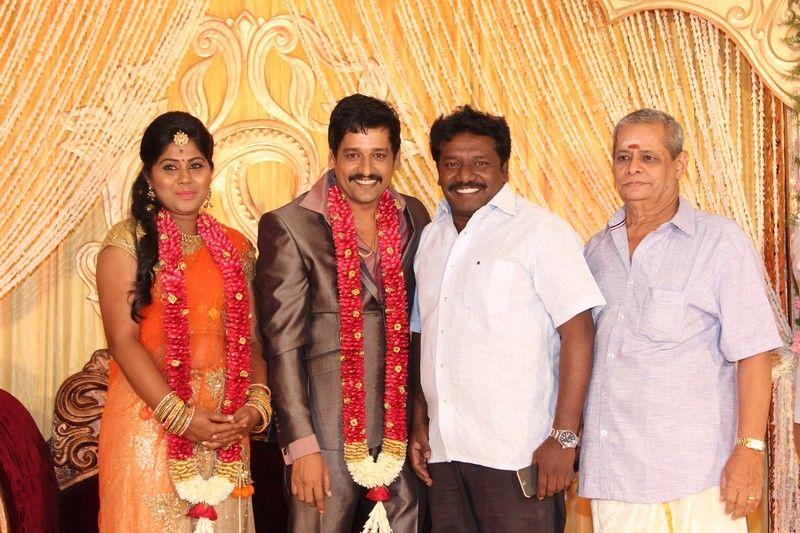 Celebs at Gayathri Devi Wedding Reception Photos