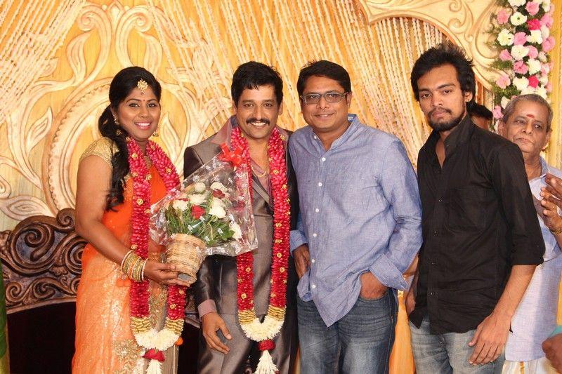 Celebs at Gayathri Devi Wedding Reception Photos