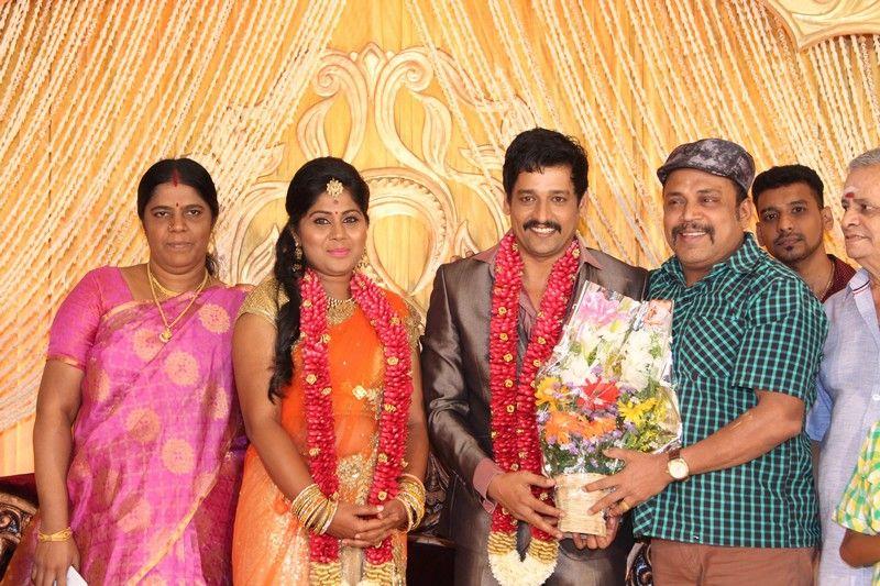 Celebs at Gayathri Devi Wedding Reception Photos