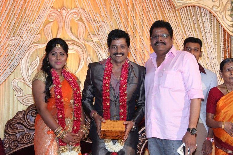 Celebs at Gayathri Devi Wedding Reception Photos