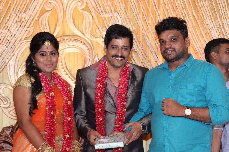 Celebs at Gayathri Devi Wedding Reception Photos