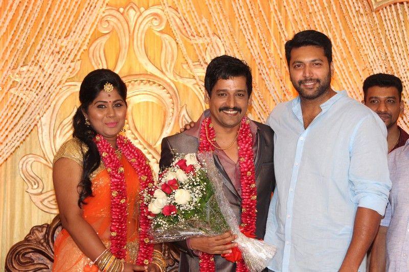 Celebs at Gayathri Devi Wedding Reception Photos