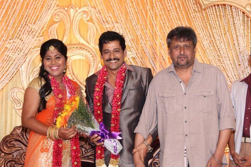 Celebs at Gayathri Devi Wedding Reception Photos