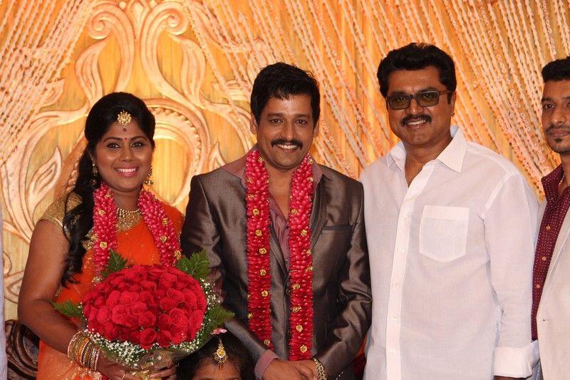 Celebs at Gayathri Devi Wedding Reception Photos