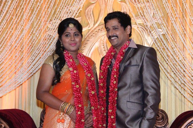 Celebs at Gayathri Devi Wedding Reception Photos