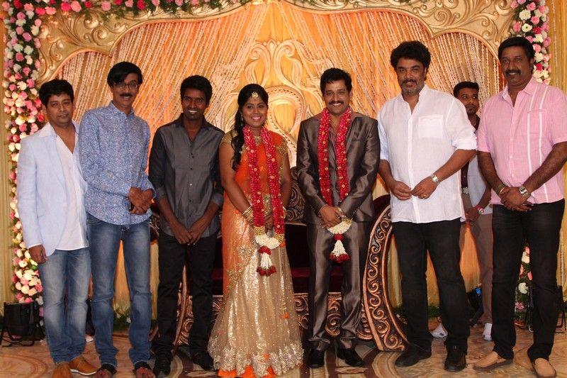 Celebs at Gayathri Devi Wedding Reception Photos