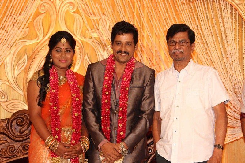 Celebs at Gayathri Devi Wedding Reception Photos