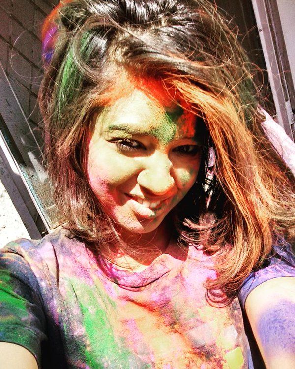 Celebs at Holi Celebrations Photos